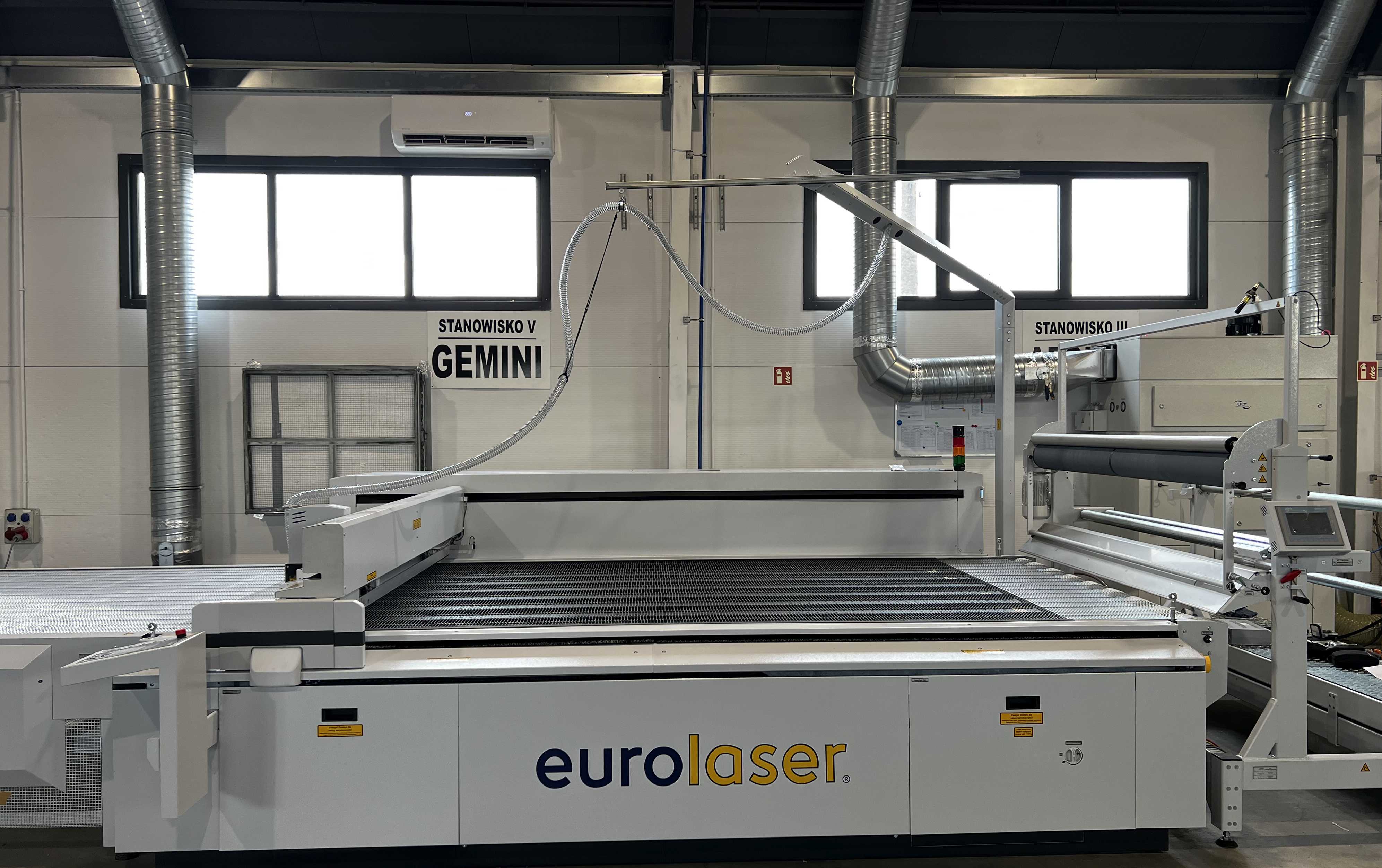 EuroLaser » Nowy system Eurolaser L3200 Conveyor 450W